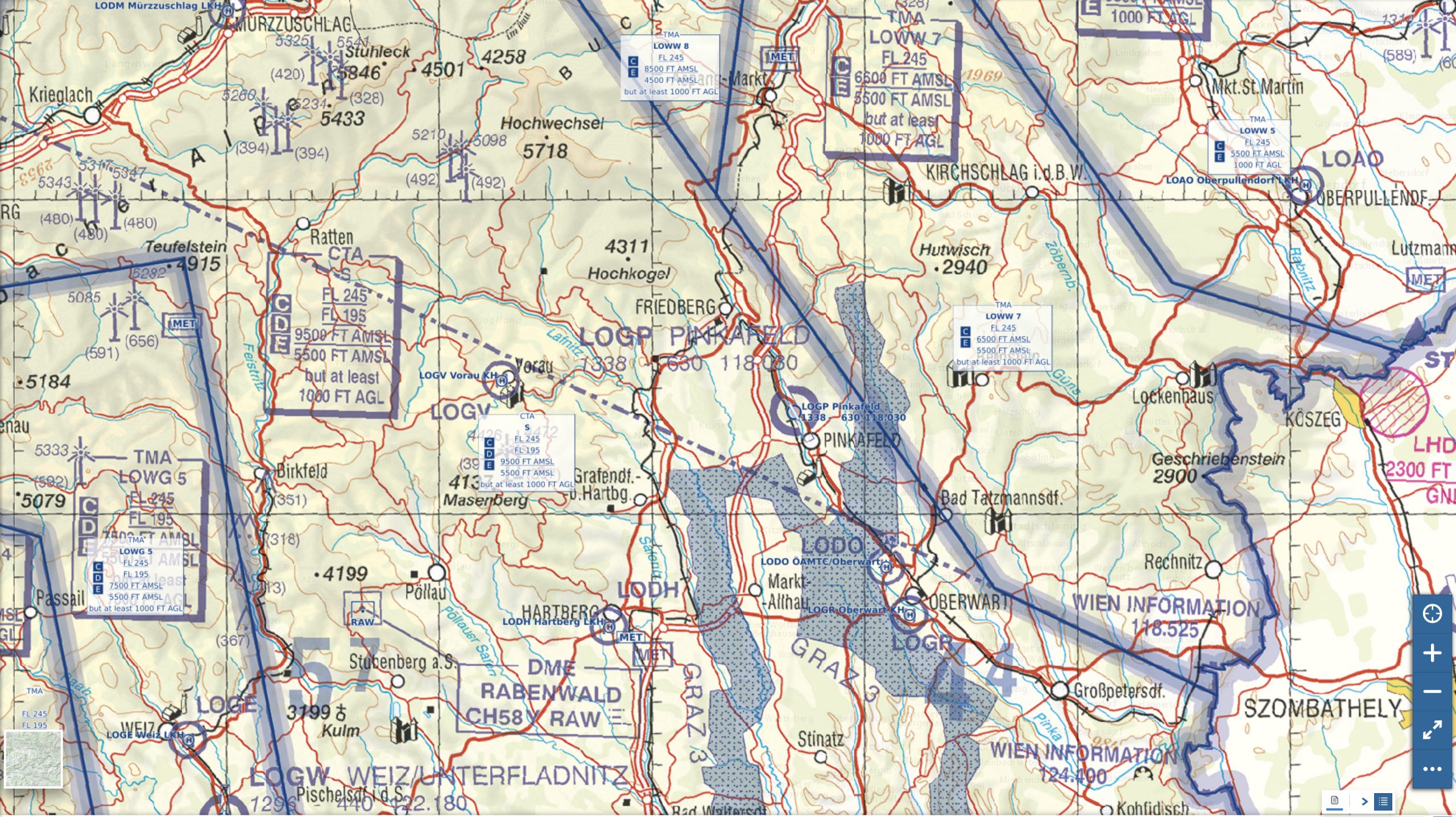 Mehr über den Artikel erfahren Neuer VFR Pilotenfolder der Austrocontrol